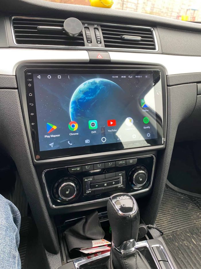 Navigatie auto Octa-Core Skoda Octavia, Android 12, Wi-Fi, Android, Bluetooth ,conexiune 4G prin slot cartela SIM - imagine 3