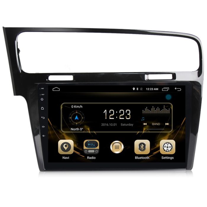 Navigatie auto dedicata VW Volkswagen Golf 7, Android 12, 10 inch, Octa-Core ,GPS, Wifi, FM, 4G slot cartela SIM - imagine 2