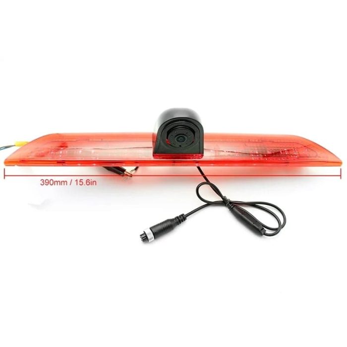 Camera marsarier Ford Transit pe lampa stop