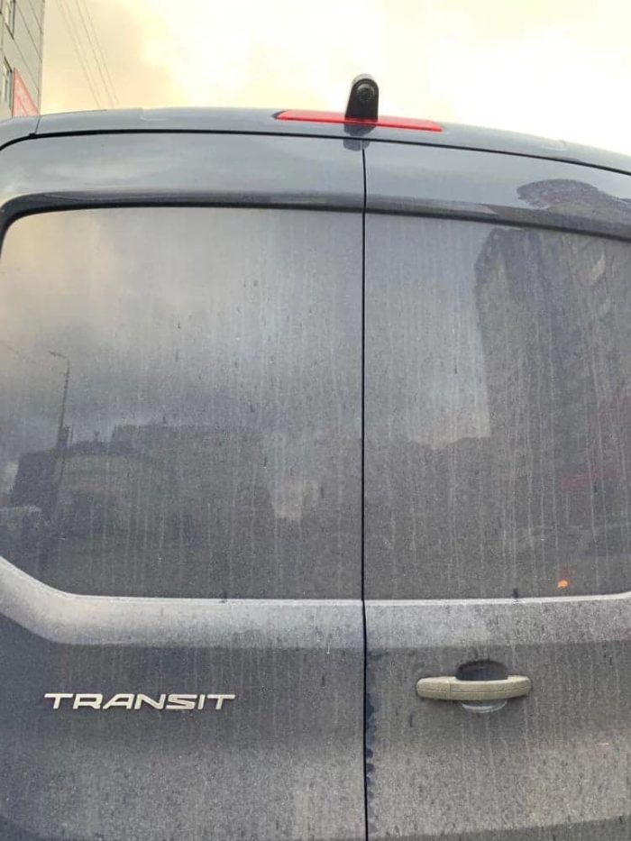 Camera marsarier Ford Transit pe lampa stop - imagine 3