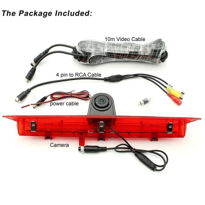 Camera marsarier Ford Transit pe lampa stop - imagine 4