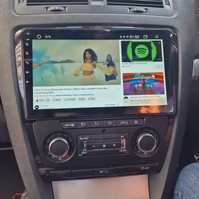 Navigatie auto Octa-Core Skoda Octavia, Android 12, Wi-Fi, Android, Bluetooth ,conexiune 4G prin slot cartela SIM - imagine 7