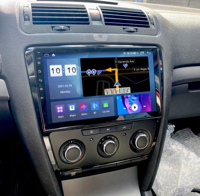 Navigatie auto Octa-Core Skoda Octavia, Android 12, Wi-Fi, Android, Bluetooth ,conexiune 4G prin slot cartela SIM - imagine 8