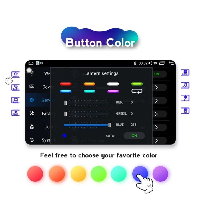 Navigatie auto 9" Audi A4, S4, Android ,Bluetooth ,procesor quad-core ,2G memorie RAM si 32 GB memorie interna ,carplay + android Auto - imagine 2