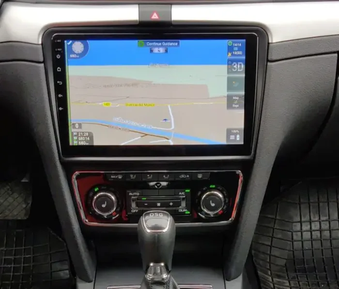 Navigatie auto Octa-Core Skoda Octavia, Android 12, Wi-Fi, Android, Bluetooth ,conexiune 4G prin slot cartela SIM - imagine 4