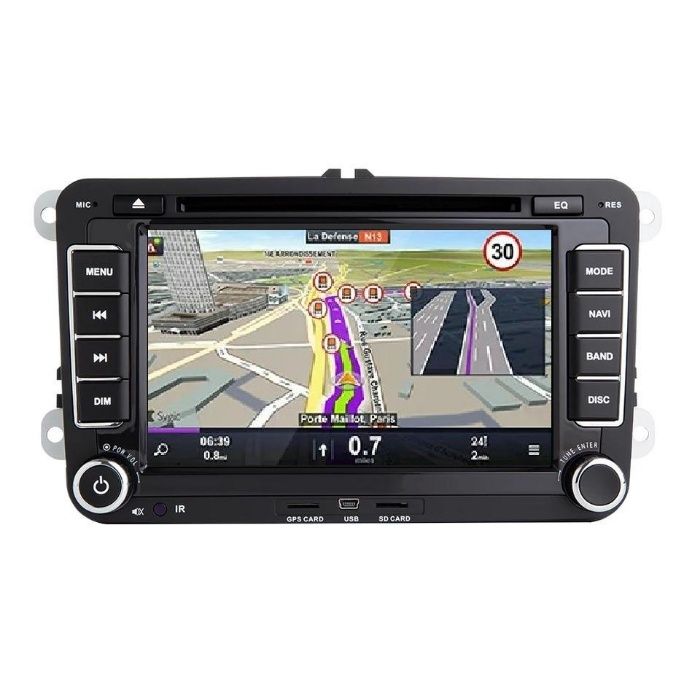 Navigatie auto 7" VW Passat CC, B7, B6, Golf 5 6, Touran, Tiguan, Seat, Skoda, 4G/64G , Wi-Fi, Android 11, Bluetooth - Navigatii Auto Dedicate - Preturi Optime