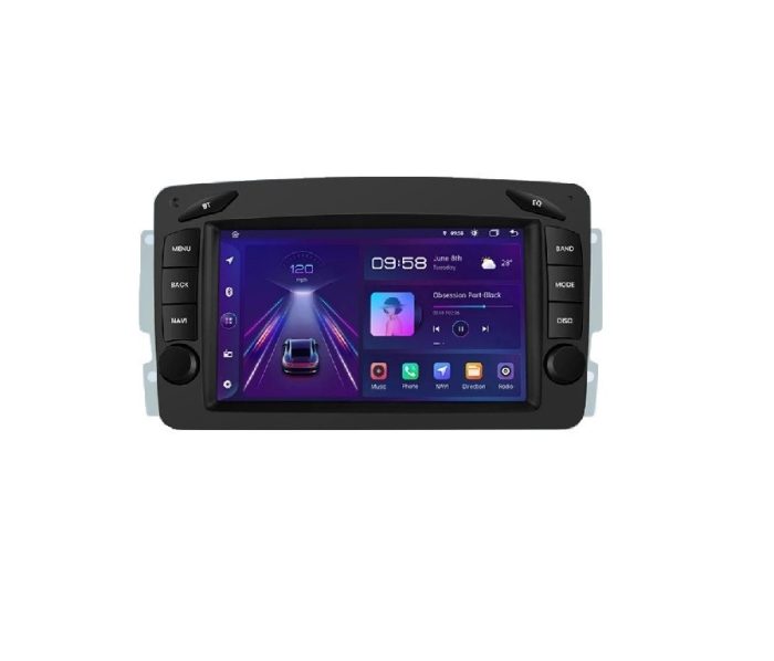Navigatie auto Mercedes C-class w203 Octa-Core,4G memorie RAM , 64GB memorie interna , Android  , E-class w210, CLK, SLK, Vaneo, Viano, Vito, A-class w168, G-class w463, M-class /ML W163, Wi-Fi, Bluetooth/// Produs resigilat  /// - imagine 4