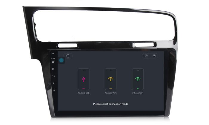Navigatie auto dedicata VW Volkswagen Golf 7, Android 12, 10 inch, Octa-Core ,GPS, Wifi, FM, 4G slot cartela SIM - imagine 3