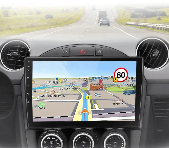 Navigatie dedicata Mazda MX-5 2008-2015, 4GB RAM 64GB ROM, Octa Core, Display 9" QLED, Carplay, Android 14, Bluetooth, Magazin Play, Suport Camere AHD - imagine 3