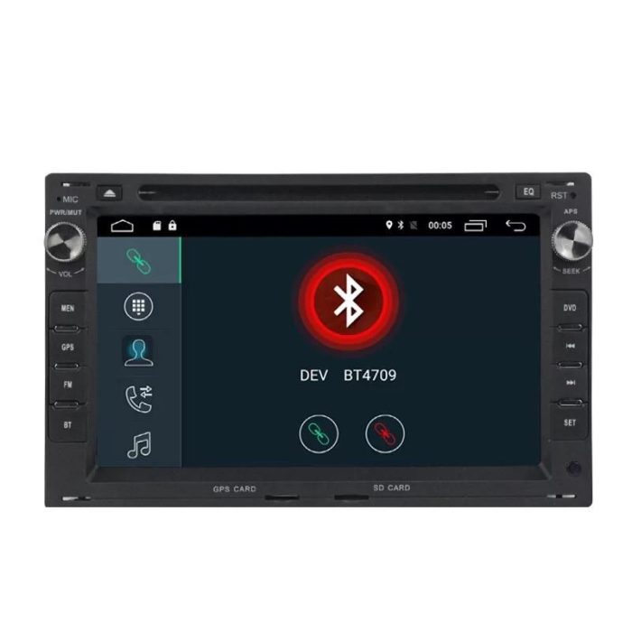 Navigatie auto, Passat B5, Skoda Octavia 1, Seat, Wi-Fi, Android 10, Bluetooth - imagine 2