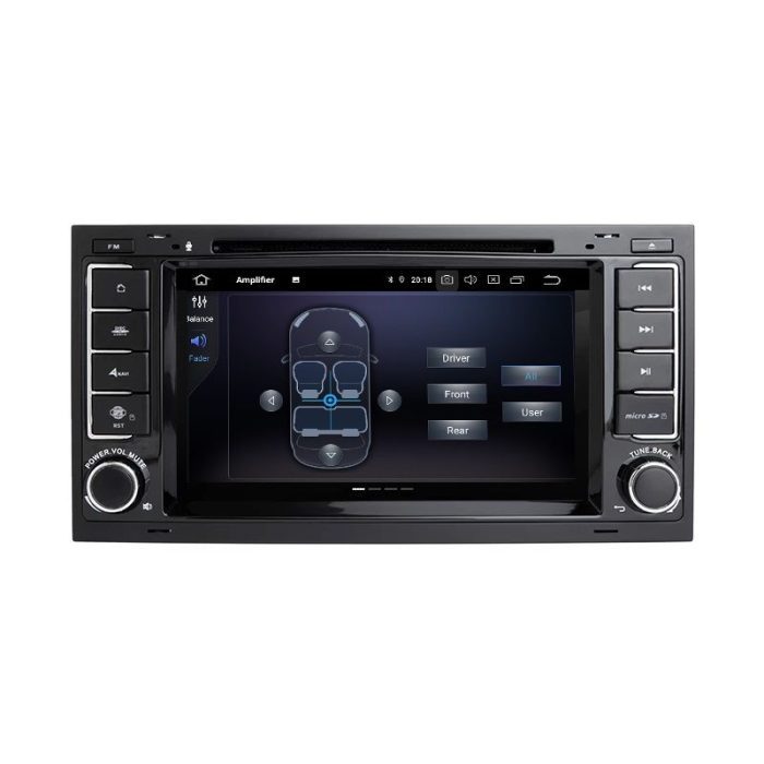 Navigatie auto VW Touareg, VW Transporter T5, Android 10, Wi-Fi, Bluetooth - imagine 3