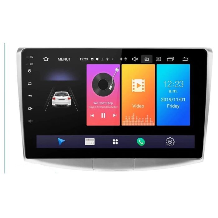 Navigatie auto VW CarPad 10", VW B6, B7, CC, Wi-Fi, Android 12, Bluetooth, carplay si android auto - imagine 4