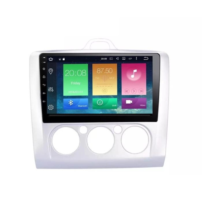 Navigatie auto Ford Focus 2, procesor Octa-Core, rama clima manuala, ecran full touch 9 inch, Wi-Fi, Android 12, Bluetooth - imagine 4