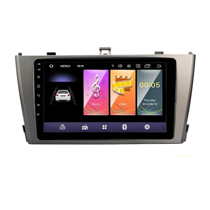 Navigatie auto Toyota Avensis , Wi-Fi, Android 12, Bluetooth , carplay si android auto - imagine 5