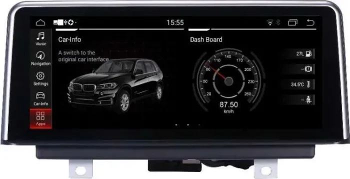 Navigatie auto BMW F30 F31 F34 F32 F33 F36,Android, 8G memorie RAM + 128G memorie interna,Android 12 - imagine 2