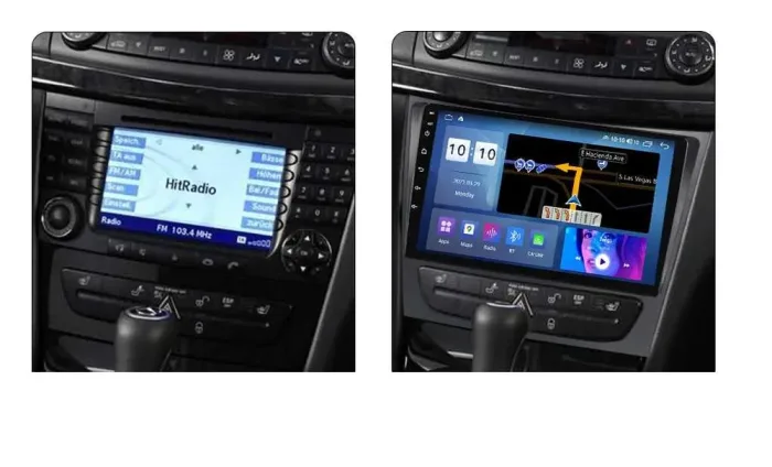 Navigatie auto Mercedes Benz W211/CLS, Android - imagine 4
