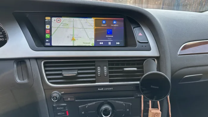 Navigatie auto dedicata Audi A4 B8 (2009-2016), Android , 4GB RAM 64GB, 4G SIM, Carplay si Android auto PREMIUM Low Version "Audi concert" / "Audi symphony" - imagine 10