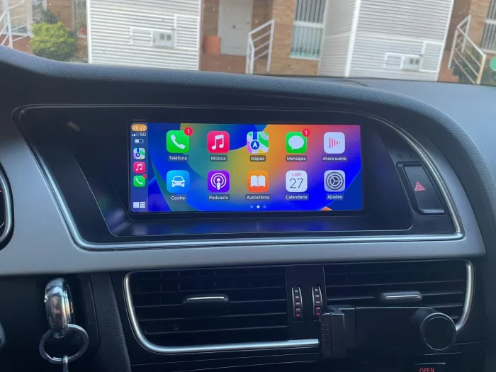 Navigatie auto dedicata Audi A4 B8 (2009-2016), Android , 4GB RAM 64GB, 4G SIM, Carplay si Android auto PREMIUM Low Version "Audi concert" / "Audi symphony" - imagine 4