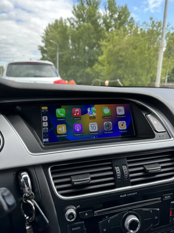 Navigatie auto dedicata Audi A4 B8 (2009-2016), Android , 4GB RAM 64GB, 4G SIM, Carplay si Android auto PREMIUM Low Version "Audi concert" / "Audi symphony" - imagine 5