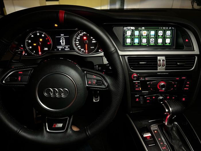 Navigatie auto dedicata Audi A4 B8 (2009-2016), Android , 4GB RAM 64GB, 4G SIM, Carplay si Android auto PREMIUM Low Version "Audi concert" / "Audi symphony" - imagine 7