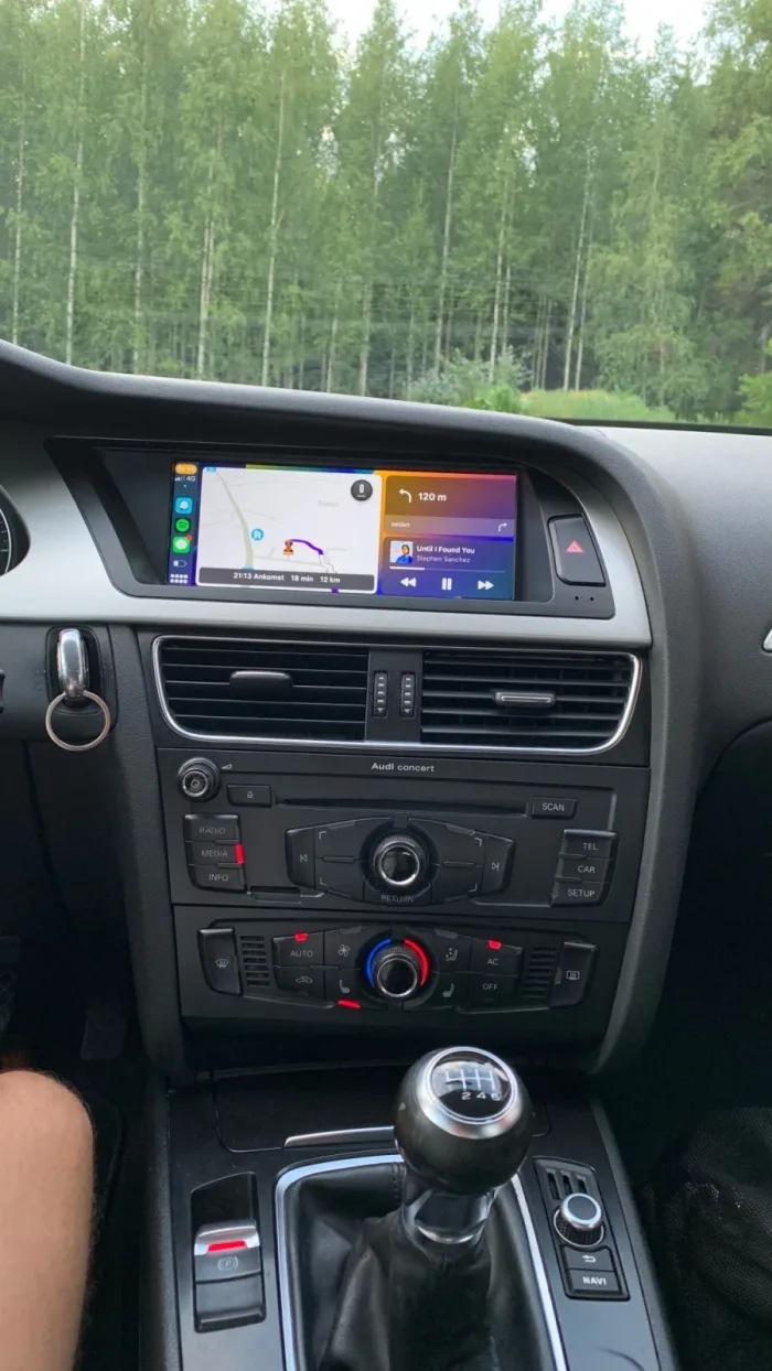 Navigatie auto dedicata Audi A4 B8 (2009-2016), Android , 4GB RAM 64GB, 4G SIM, Carplay si Android auto PREMIUM Low Version "Audi concert" / "Audi symphony" - imagine 8