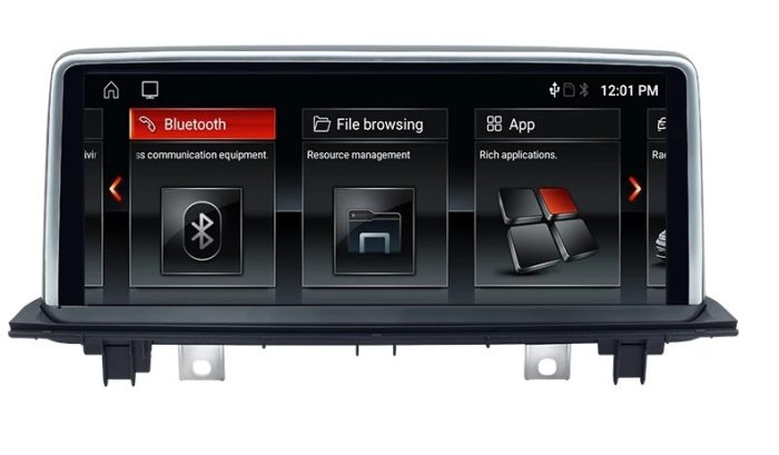 Navigatie auto BMW X1 F48 ( 2015 - 2020 ) , Android  , 4 GB RAM si 64 GB ROM , Internet , 4G , Aplicatii , Waze , Wi Fi , Usb , Bluetooth , Mirrorlink