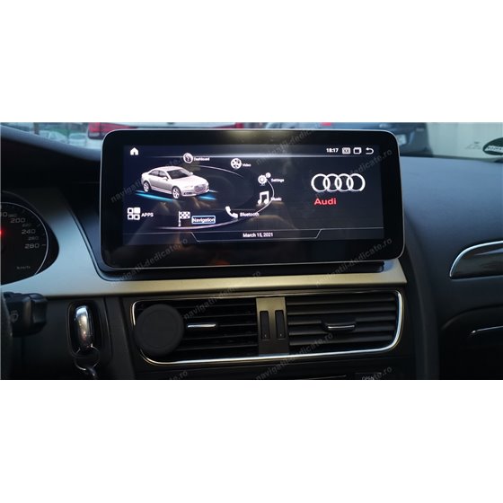 Navigatie auto dedicata Audi Q5, procesor Octa-Core, 6G memorie RAM si 128GB memorie interna, Android, Wi-Fi, Bluetooth, Ecran 10, 2 inch, slot cartela SIM - imagine 3