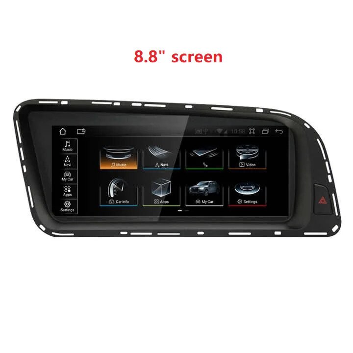 Navigatie auto dedicata Audi Q5, procesor Octa-Core, 6G memorie RAM si 128GB memorie interna, Android, Wi-Fi, Bluetooth - imagine 2