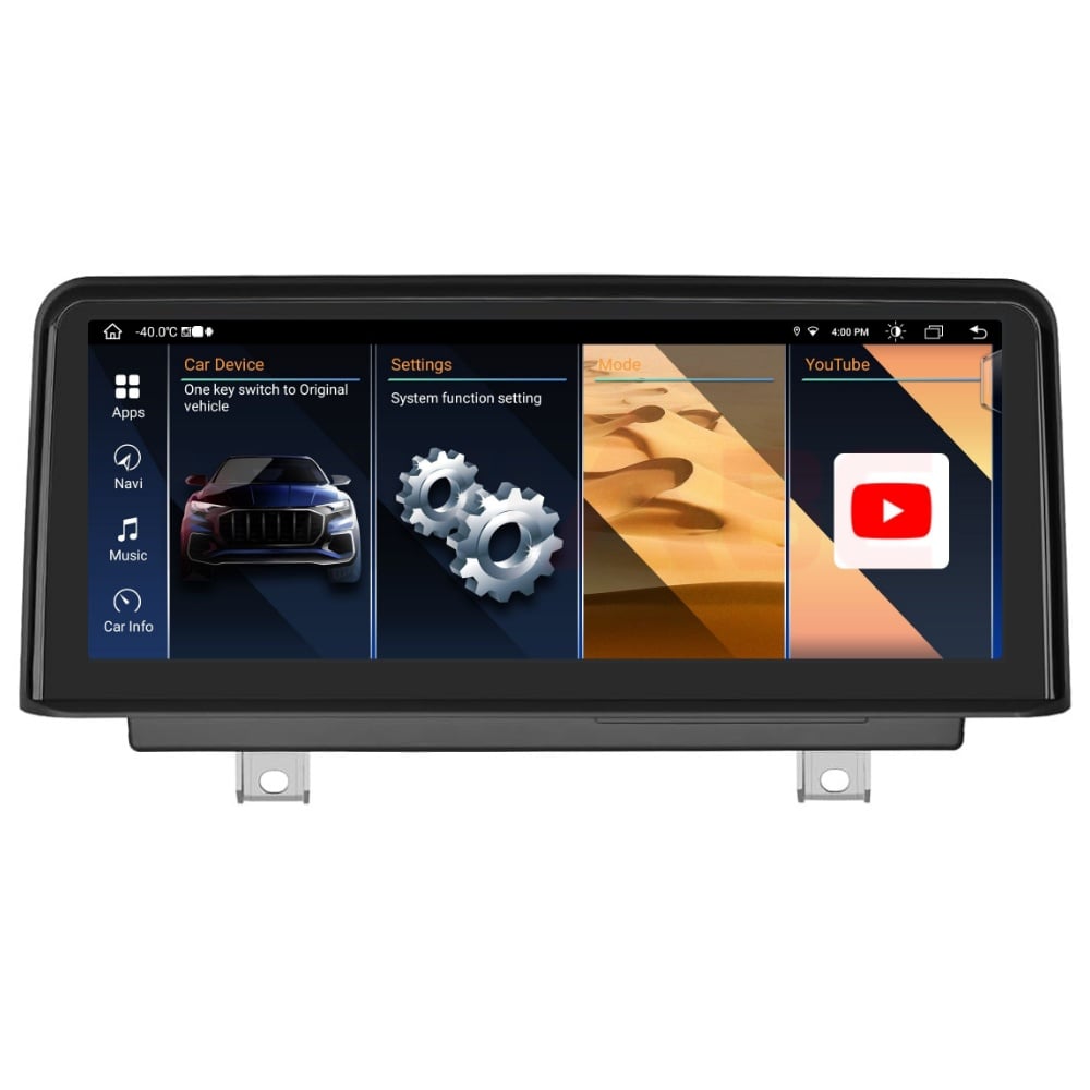Navigatie auto dedicata BMW F30 F31 F34 F32 F33, 6G memorie RAM, 128GB memorie interna Android, Wi-Fi, Bluetooth