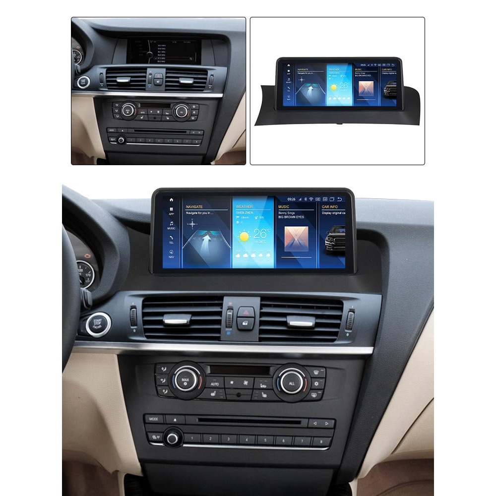 Navigatie auto dedicata BMW X3 F25, X4 F26 NBT, Android, Procesor Octa-Core, memorie RAM 6G, memorie interna 128GB - imagine 5