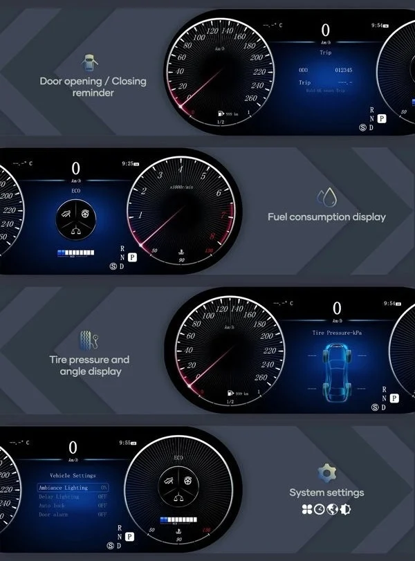 Ceasuri Digitale Mercedes C Class W205 2015-2018 - imagine 4
