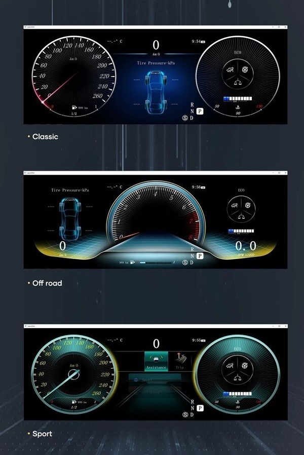 Ceasuri Digitale Mercedes GLC C253 X253 2015-2018 - imagine 3