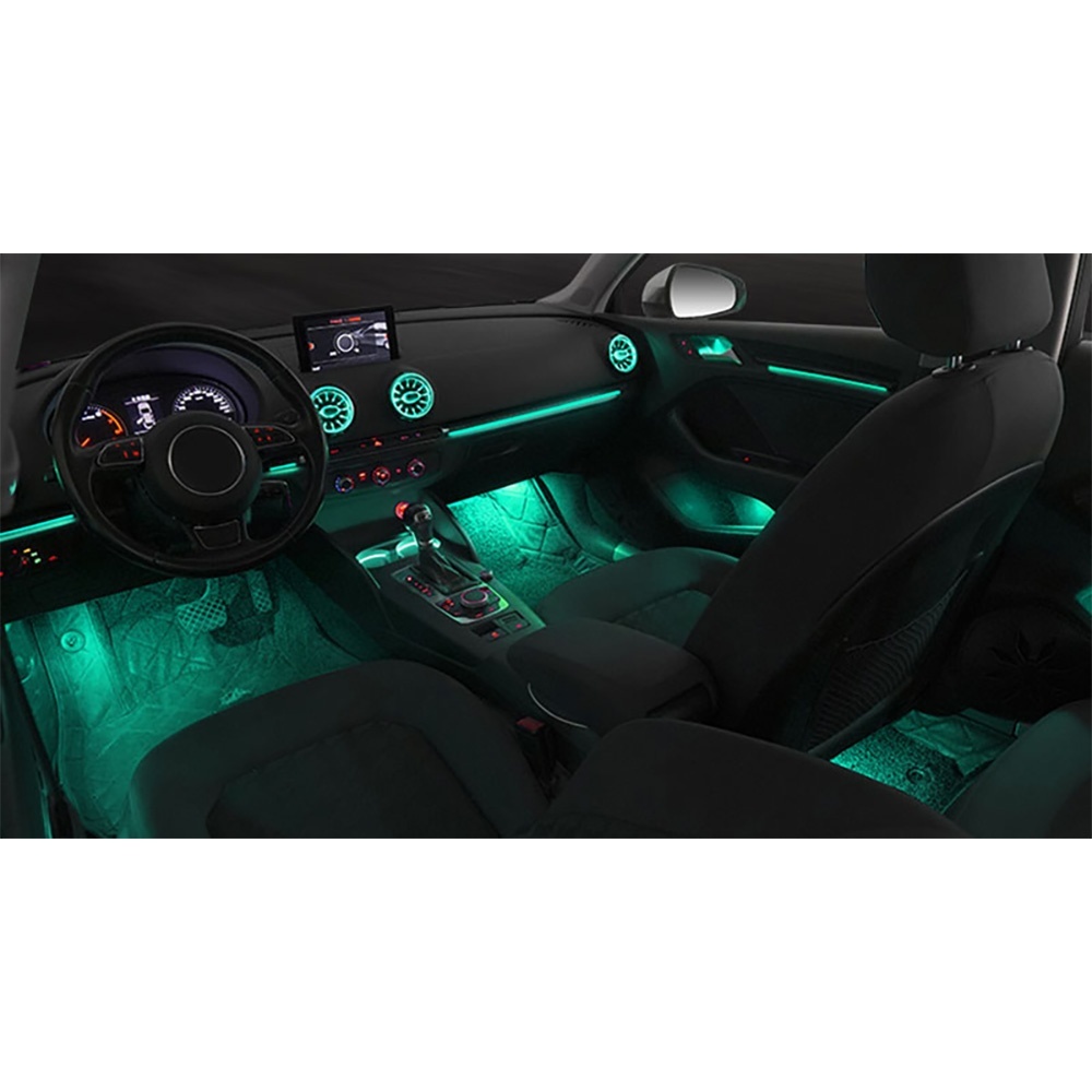 Kit Lumini Ambientale 25 in 1 compatibil Audi A3 2013-2021 - imagine 5